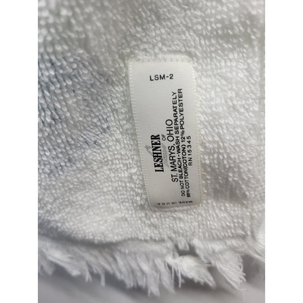 Vintage Wheres The Beef Wendys Hand‎ Towel 1984 Leshner St Marys Ohio Fringe